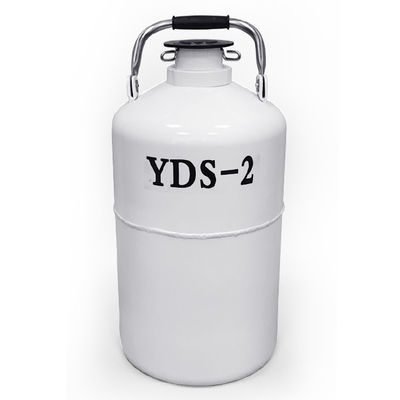 Serbatoio per lo stoccaggio dello sperma contenitore di nitrogeno liquido di alluminio serbatoio di azoto liquido